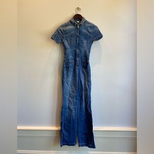 Guess Stretch Denim Jumpsuit